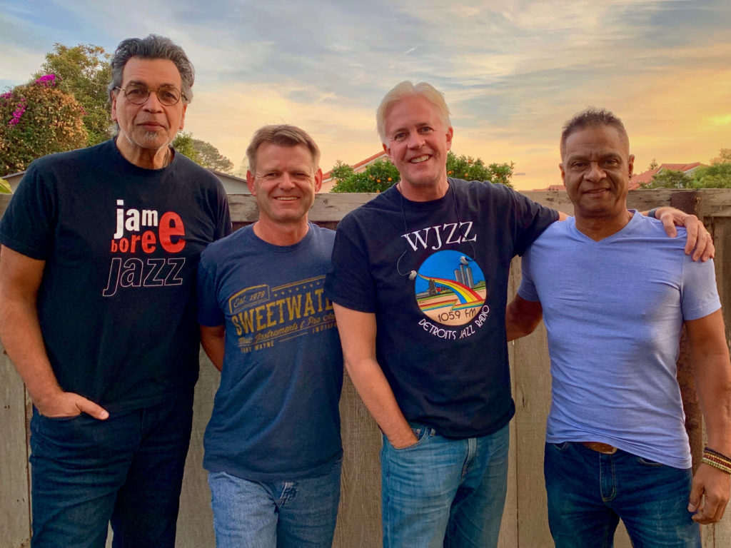 Scott Wilkie, Jimmy Haslip, Kleber Jorge and Jeff Olson